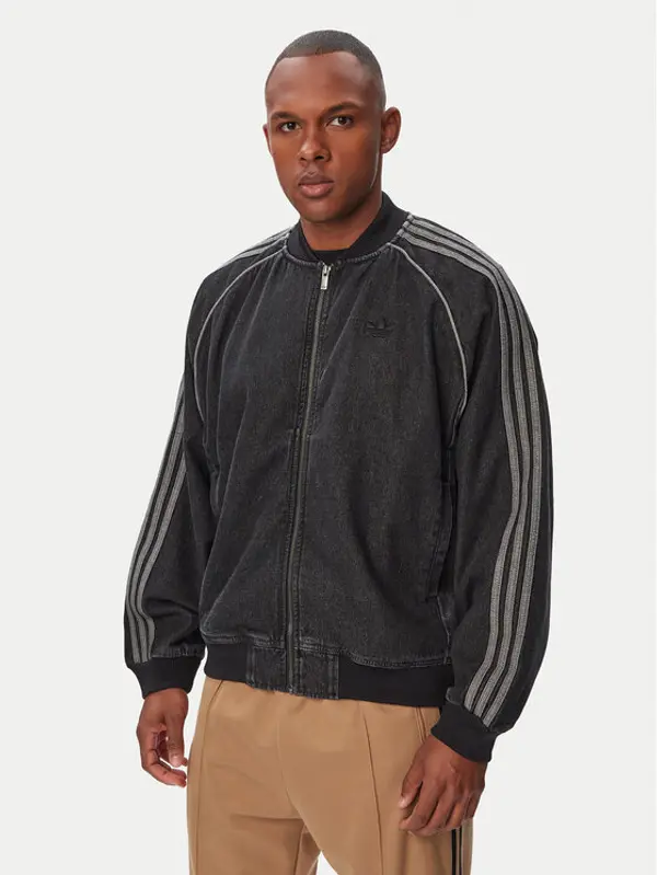 Adidas adidas Traper jakna Sst Adicolor KS4963 Crna Loose Fit