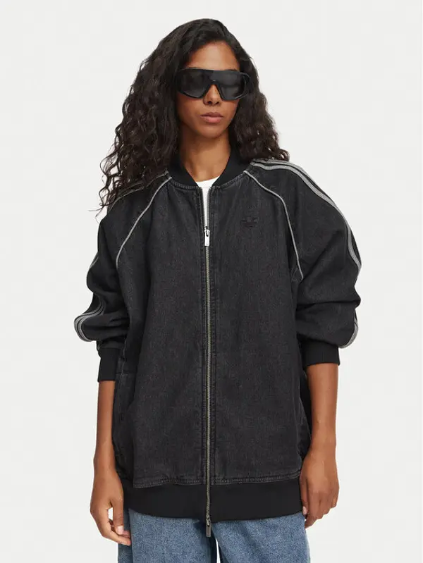 Adidas adidas Traper jakna Sst KQ6471 Crna Oversize