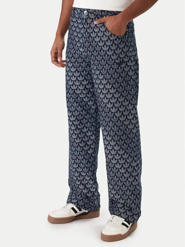 Adidas adidas Traperice Monogram KD0399 Plava Loose Fit