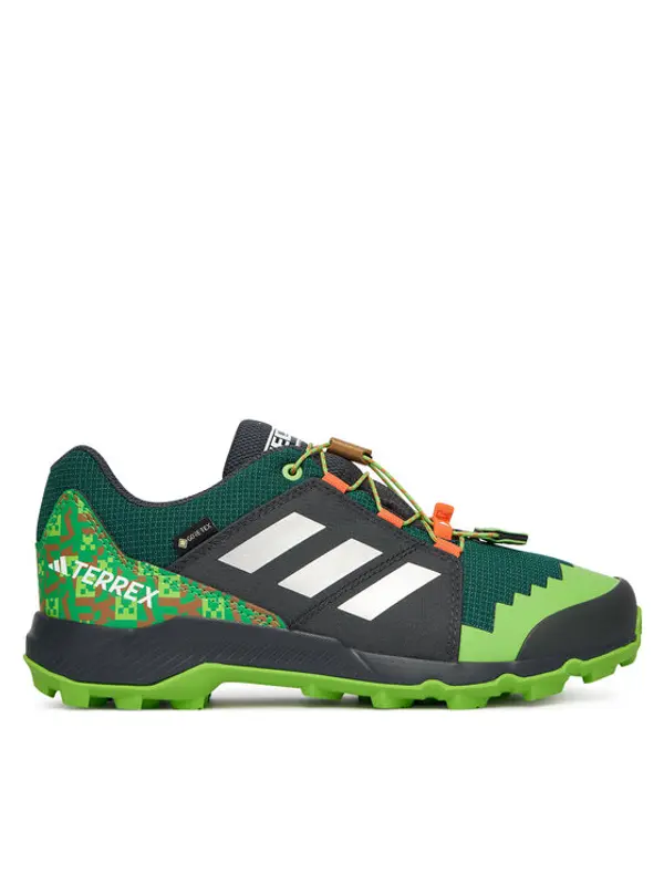 Adidas adidas Trekking Minecraft Terrex Gore-Tex Hiking JR1314 Zelena