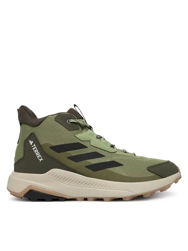 Adidas adidas Trekking Terrex Anylander Mid Hiking Shoes JR6596 Zelena
