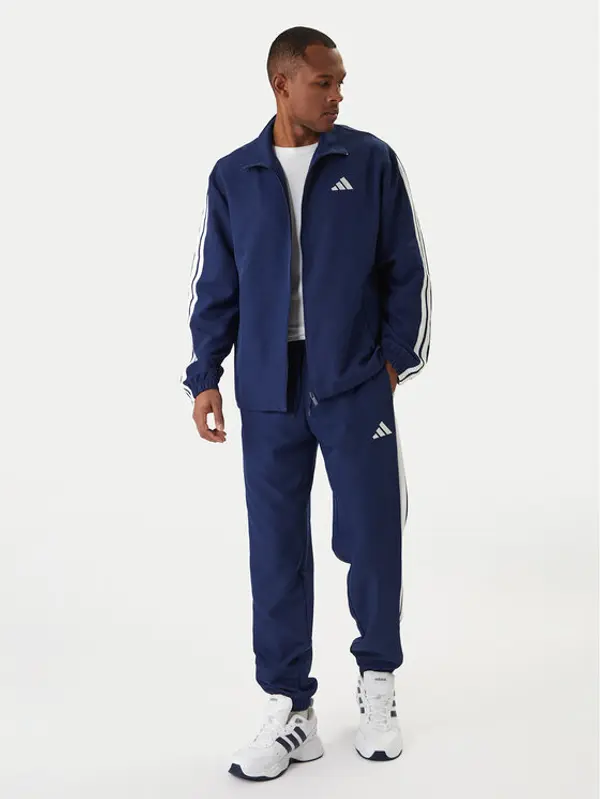 Adidas adidas Trenerka 3-Stripes JC5391 Tamnoplava Regular Fit