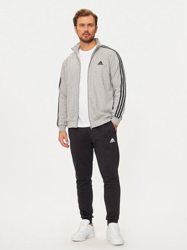 adidas adidas Trenerka Basic 3-Stripes IA3073 Siva Regular Fit