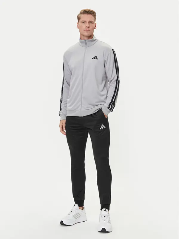 Adidas adidas Trenerka Basic 3-Stripes JI8876 Siva Regular Fit