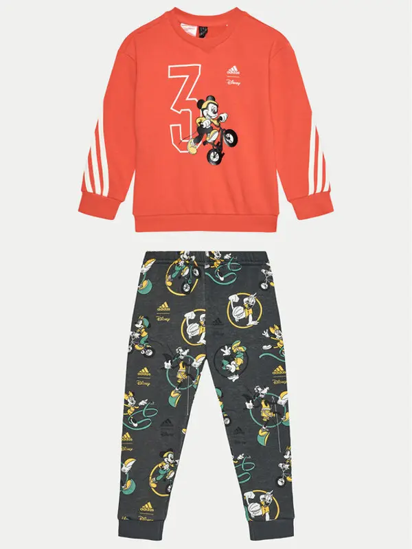 Adidas adidas Trenerka Disney Mickey Mouse JG1251 Crvena Regular Fit