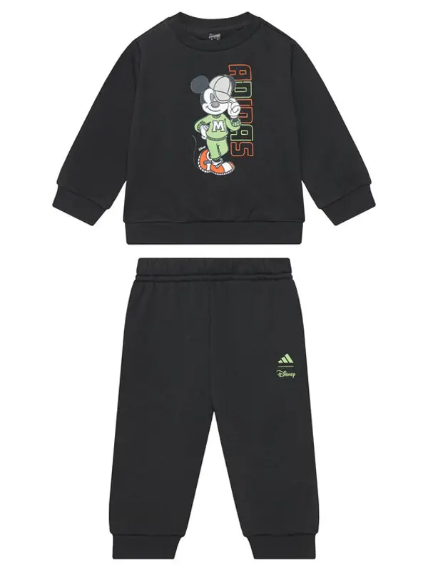Adidas adidas Trenerka Disney Mickey Mouse JY3471 Crna Regular Fit