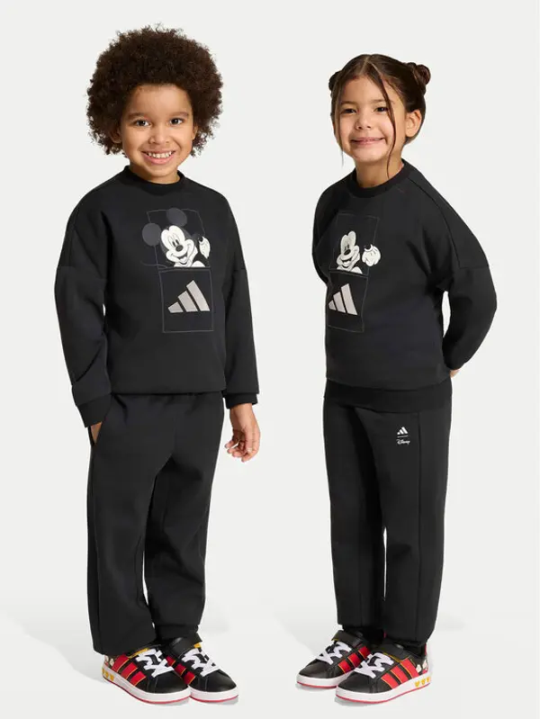 Adidas adidas Trenerka Disney Mickey Mouse KG6127 Crna Regular Fit