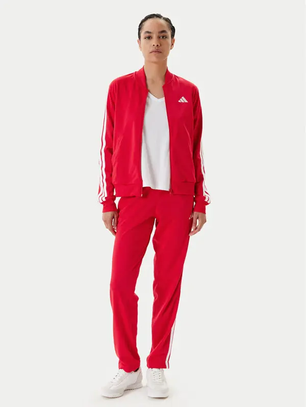 Adidas adidas Trenerka Essentials 3-Stripes JD2684 Crvena Regular Fit