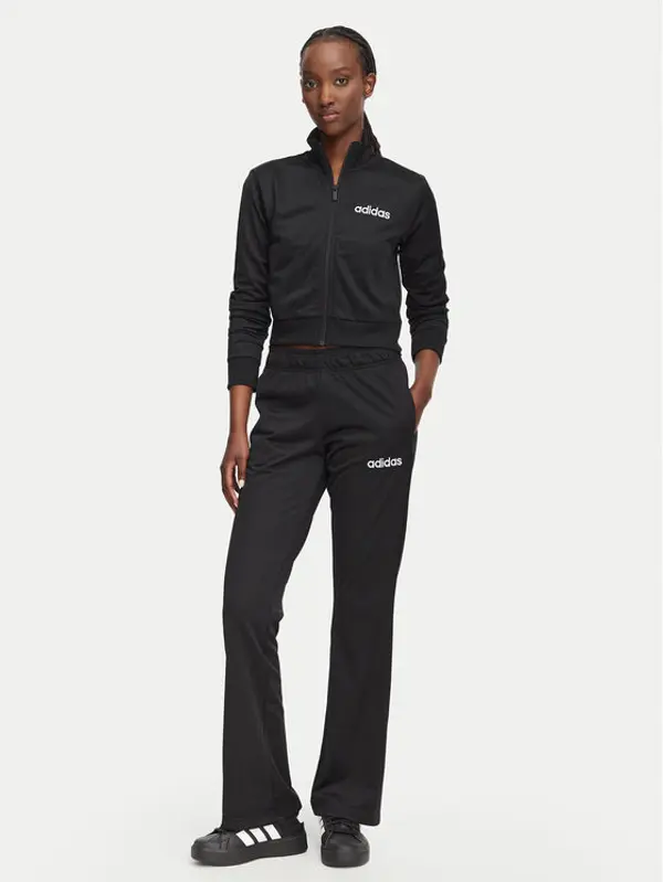 Adidas adidas Trenerka Glam Tracksuit JZ6905 Crna Slim Fit
