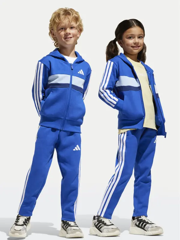 Adidas adidas Trenerka Seasonal Essentials Tiberio 3-Stripes JC7488 Plava Regular Fit