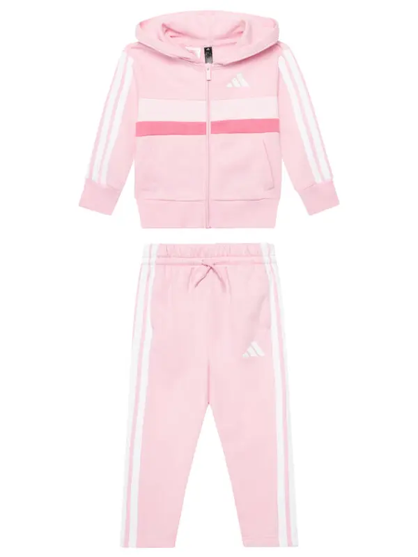 Adidas adidas Trenerka Seasonal Essentials Tiberio 3-Stripes JI6206 Ružičasta Regular Fit
