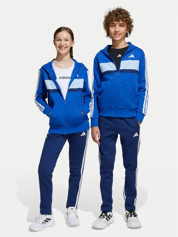 Adidas adidas Trenerka Seasonal Essentials Tiberio 3-Stripes JI6209 Plava Regular Fit