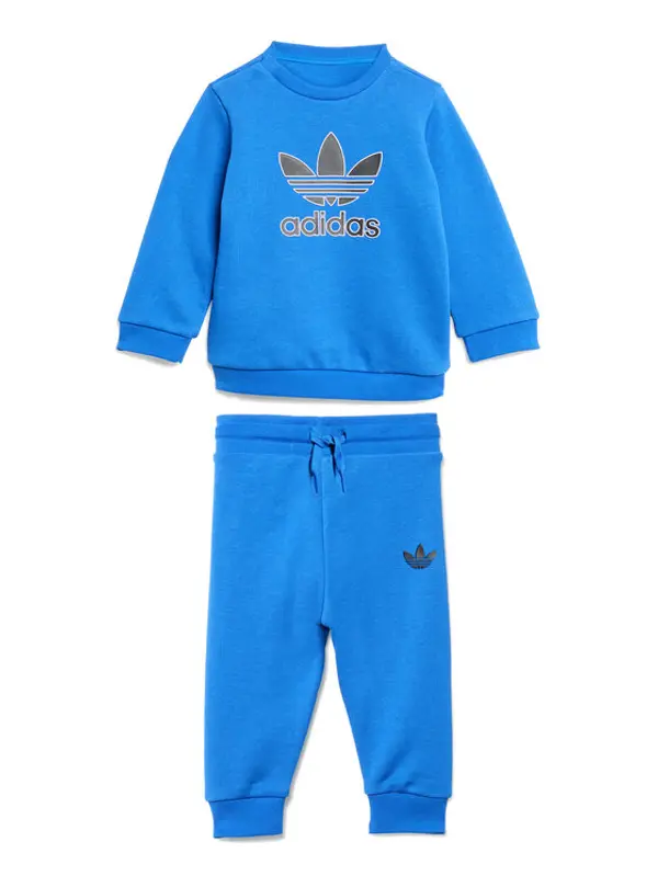 Adidas adidas Trenerka Trefoil JY0136 Plava Regular Fit