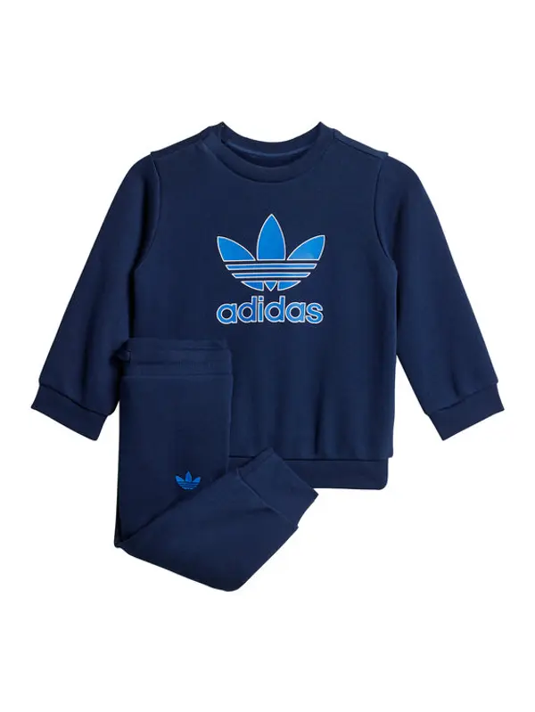 Adidas adidas Trenerka Trefoil JY0138 Tamnoplava Regular Fit