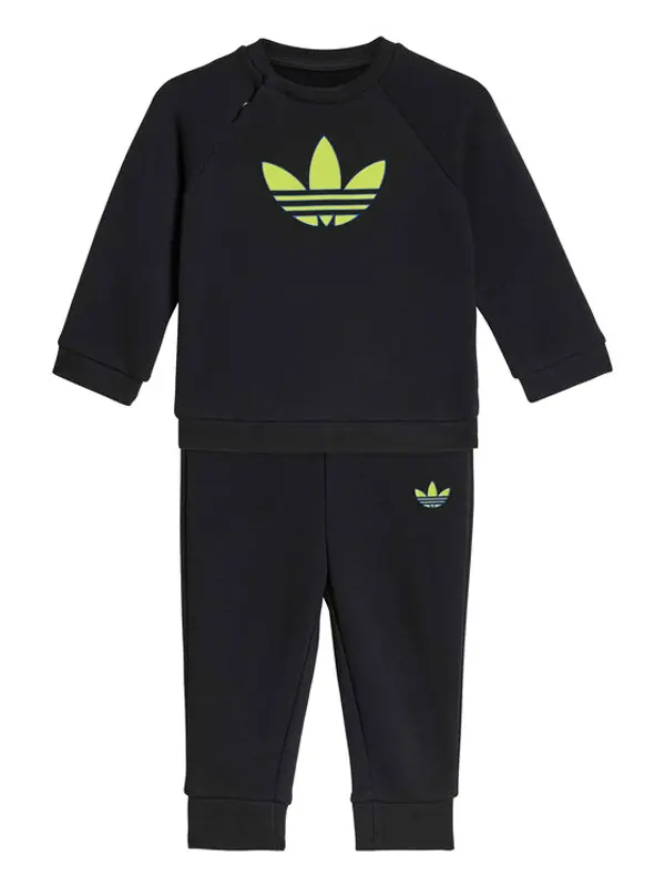 Adidas adidas Trenerka Trefoil KD1046 Crna Regular Fit