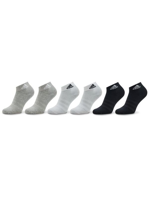 adidas adidas Unisex niske čarape Thin and Light Sportswear Ankle Socks 6 Pairs IC1307 Siva