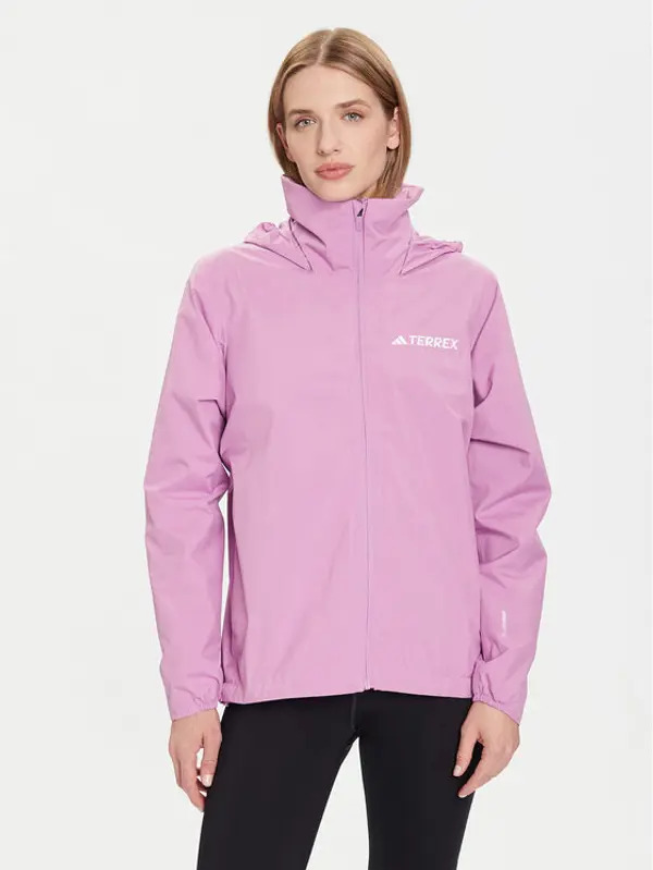 Adidas adidas Vodootporna jakna Multi Essentials 2L Rain JY0481 Ljubičasta Regular Fit