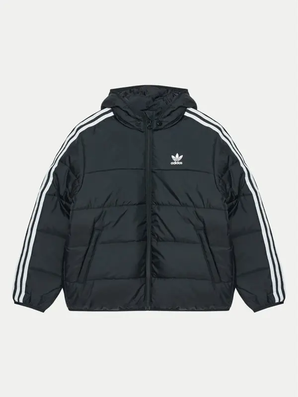 Adidas adidas Zimska jakna adicolor IY4812 Crna Loose Fit