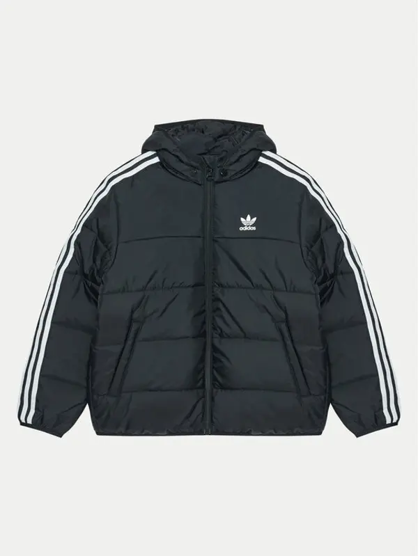 Adidas adidas Zimska jakna adicolor IY7497 Crna Loose Fit