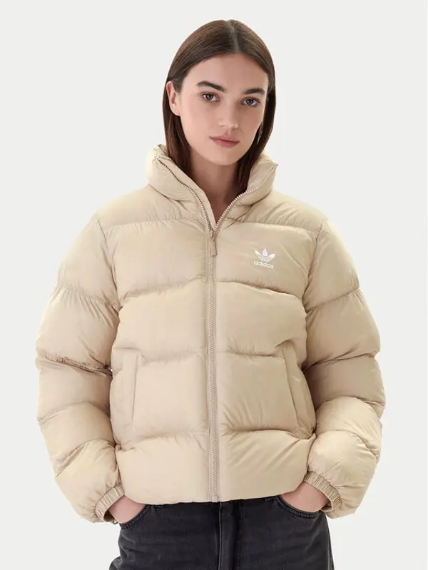 Adidas adidas Zimska jakna adicolor JX2947 Bež Regular Fit