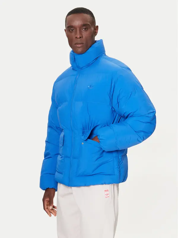 Adidas adidas Zimska jakna JX4088 Plava Slim Fit