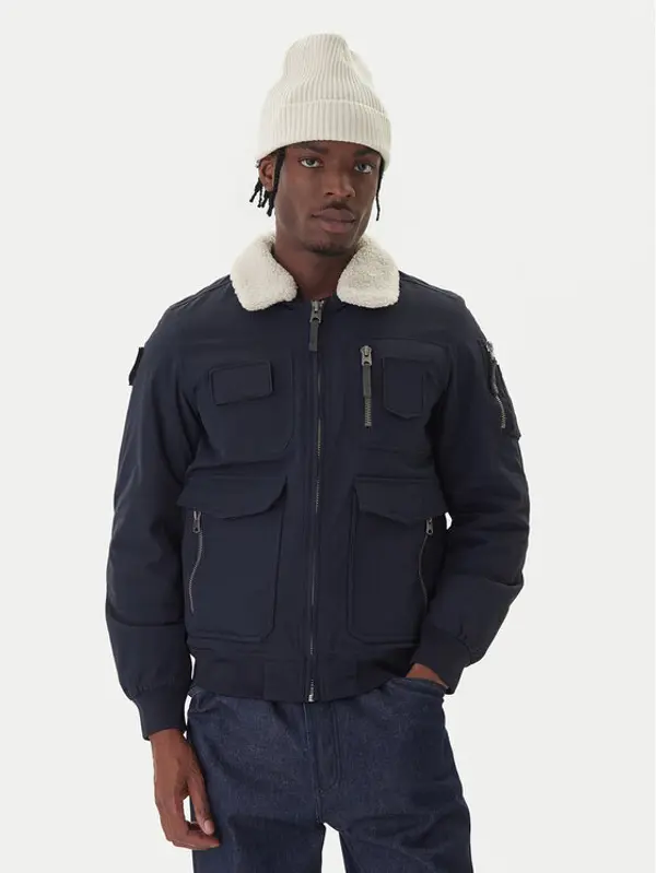 aeronautica militare Aeronautica Militare Bomber 252AB3024UCT03151 Tamnoplava Regular Fit