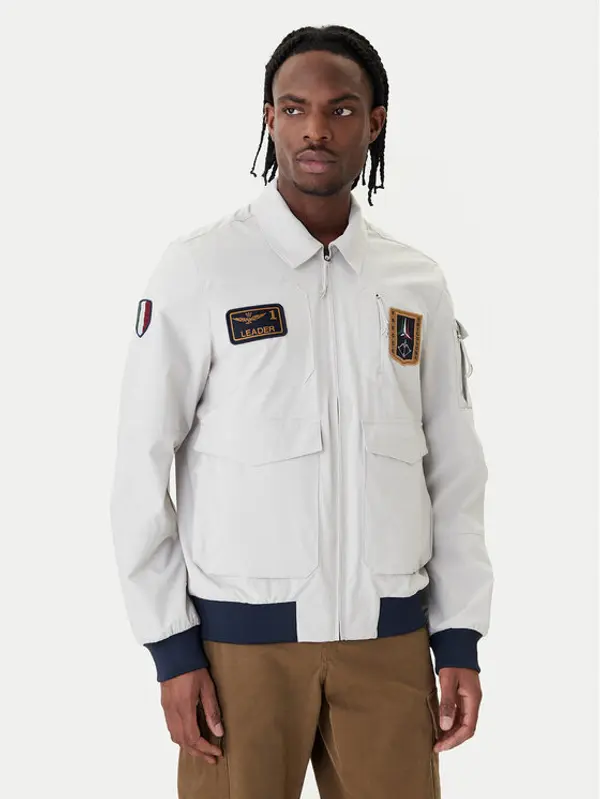 aeronautica militare Aeronautica Militare Bomber 261AB3049UCT04290 Bež Regular Fit