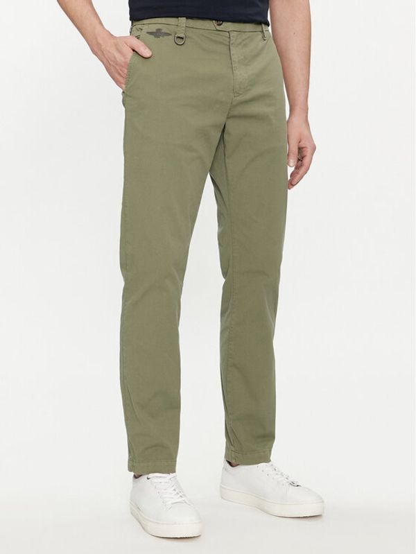 Aeronautica Militare Aeronautica Militare Chino 241PA1597CT3293 Zelena Regular Fit