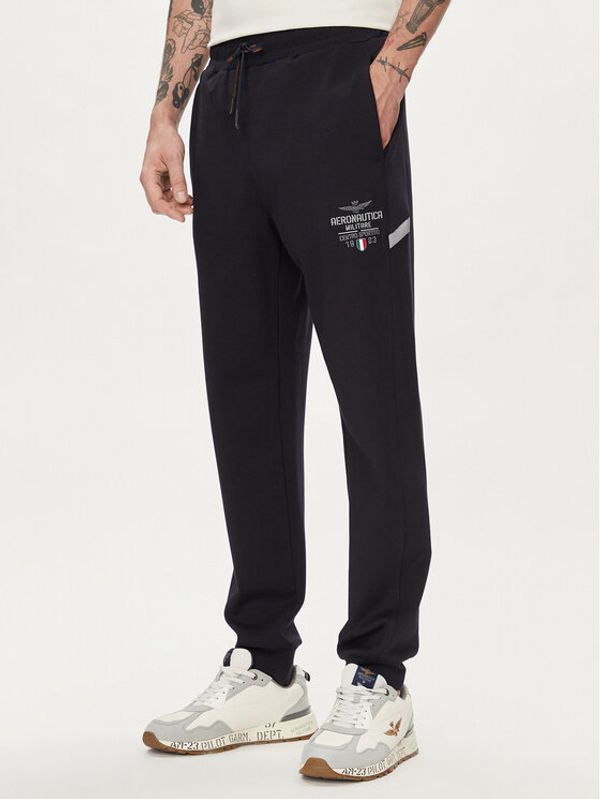 Aeronautica Militare Aeronautica Militare Donji dio trenerke 241PF933F502 Tamnoplava Regular Fit