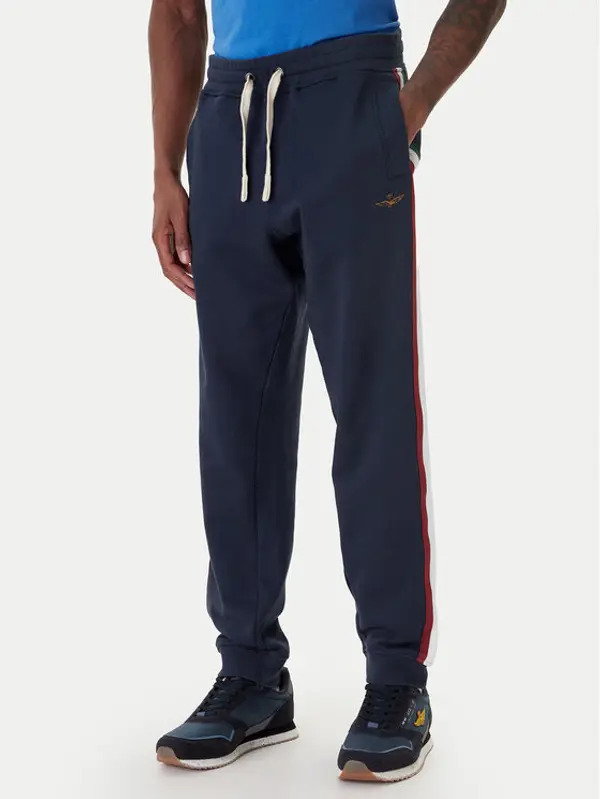 aeronautica militare Aeronautica Militare Donji dio trenerke 261PF1005UF00677 Tamnoplava Regular Fit