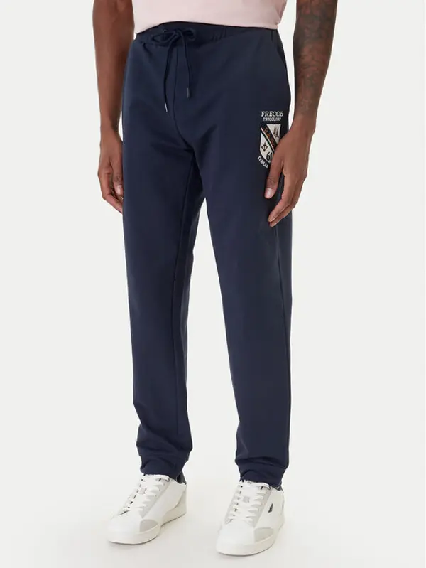 aeronautica militare Aeronautica Militare Donji dio trenerke 261PF1021UF00674 Tamnoplava Regular Fit