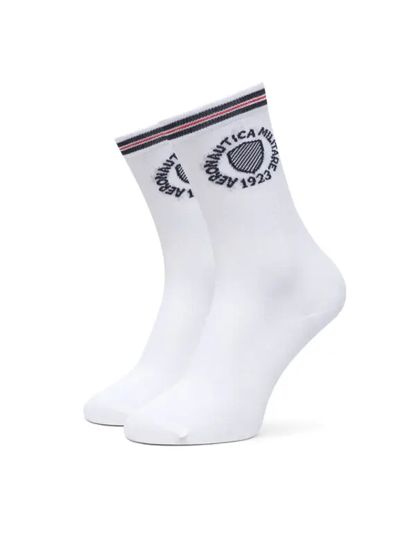 aeronautica militare Aeronautica Militare Duge čarape 251CZ015DL561 Bijela