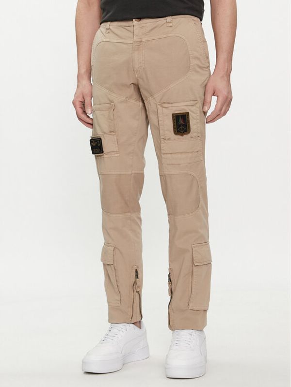 Aeronautica Militare Aeronautica Militare Hlače 241PA1387CT1493 Bež Regular Fit
