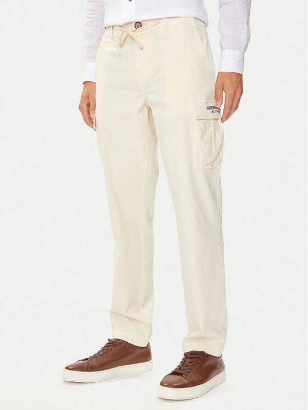 Aeronautica Militare Aeronautica Militare Hlače 241PA1583CT3251 Écru Regular Fit