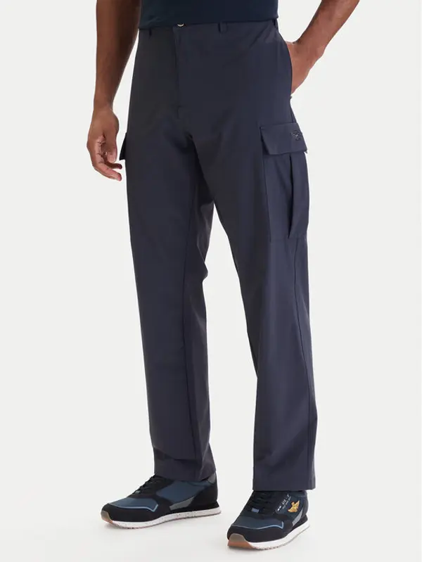 aeronautica militare Aeronautica Militare Kargo hlače 261PA1709UCT04291 Tamnoplava Comfort Fit