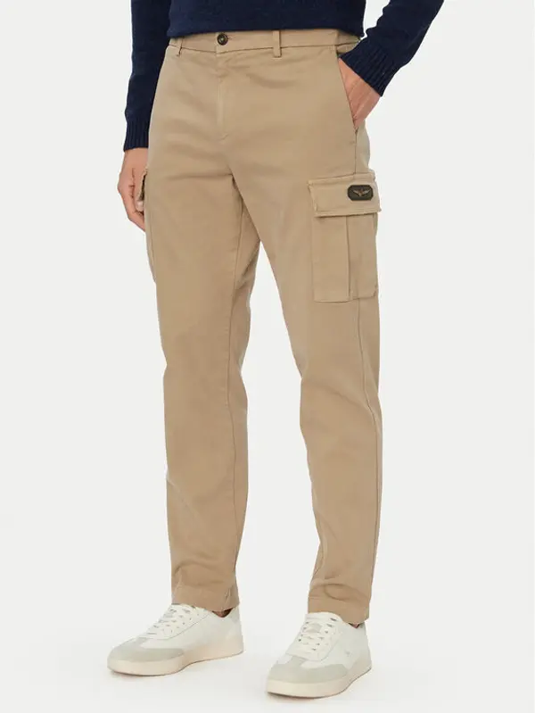 aeronautica militare Aeronautica Militare Kargo hlače 262PA1740UCT04381 Bež Regular Fit