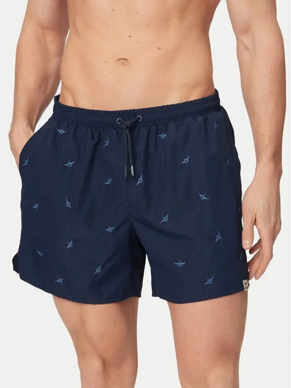aeronautica militare Aeronautica Militare Kupaće gaće i hlače 261BW0232UCT04317 Tamnoplava Regular Fit