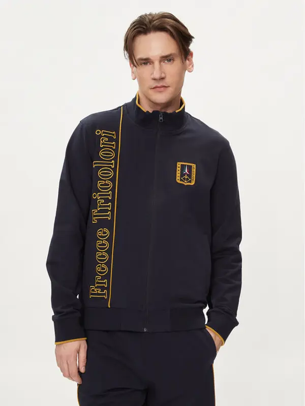 aeronautica militare Aeronautica Militare Majica dugih rukava 241FE1872F497 Tamnoplava Regular Fit