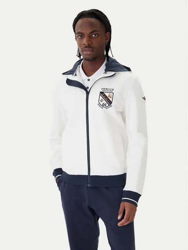 aeronautica militare Aeronautica Militare Majica dugih rukava 261FE2096UF00674 Bijela Regular Fit