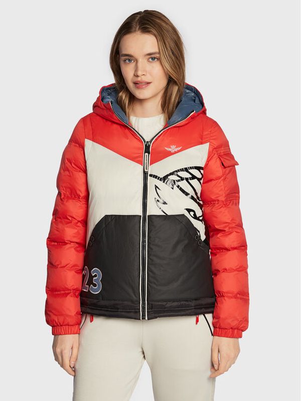 Aeronautica Militare Aeronautica Militare Pernata jakna 222AB2051DCT3036 Crvena Regular Fit