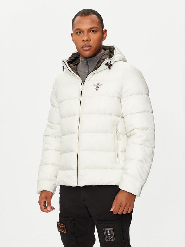 Aeronautica Militare Aeronautica Militare Pernata jakna 242AB2184CT3375 Bijela Regular Fit