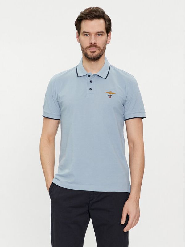 Aeronautica Militare Aeronautica Militare Polo 241PO1308P82 Plava Regular Fit