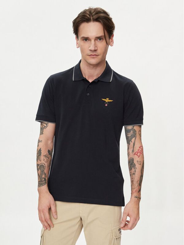 Aeronautica Militare Aeronautica Militare Polo 241PO1308P82 Tamnoplava Regular Fit