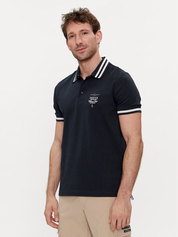 Aeronautica Militare Aeronautica Militare Polo 241PO1758P191 Tamnoplava Regular Fit