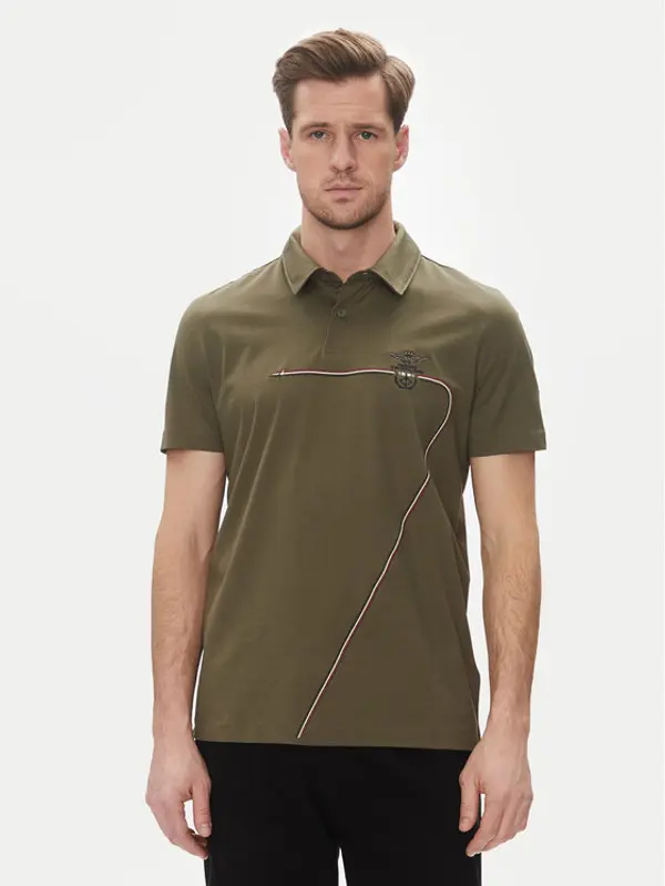 aeronautica militare Aeronautica Militare Polo 251PO1862J682 Kaki Regular Fit