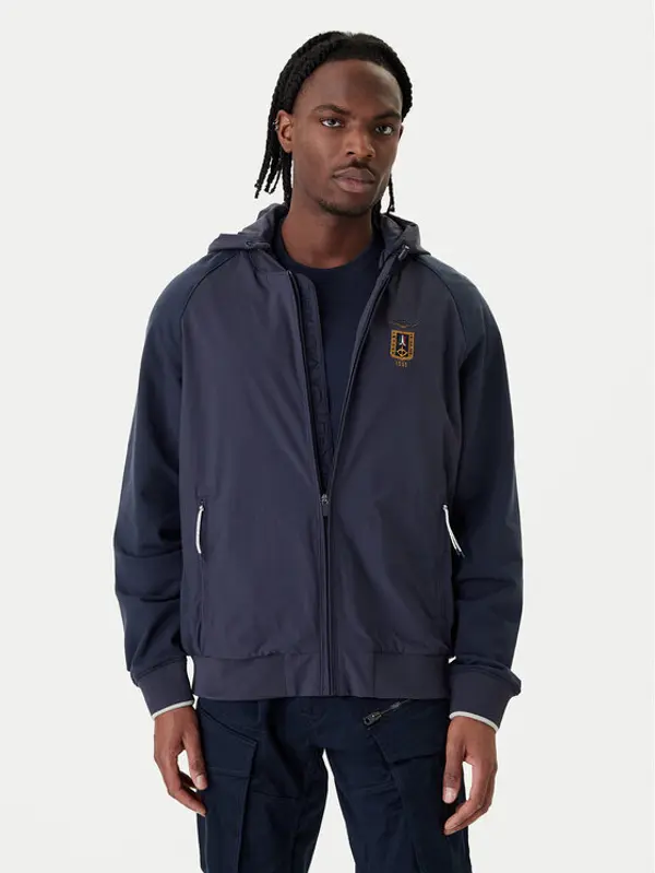 aeronautica militare Aeronautica Militare Prijelazna jakna 261AF0519UCT04291 Tamnoplava Regular Fit
