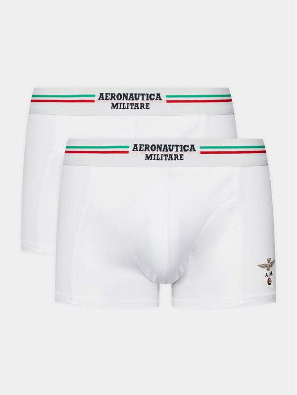 Aeronautica Militare Aeronautica Militare Set od 2 para bokserica AM1UBX001 Bijela