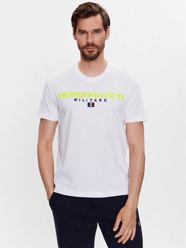 Aeronautica Militare Aeronautica Militare T-shirt 231TS2064J602 Bijela Regular Fit