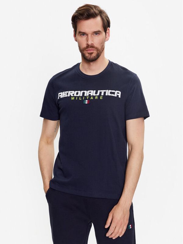Aeronautica Militare Aeronautica Militare T-shirt 231TS2064J602 Tamnoplava Regular Fit