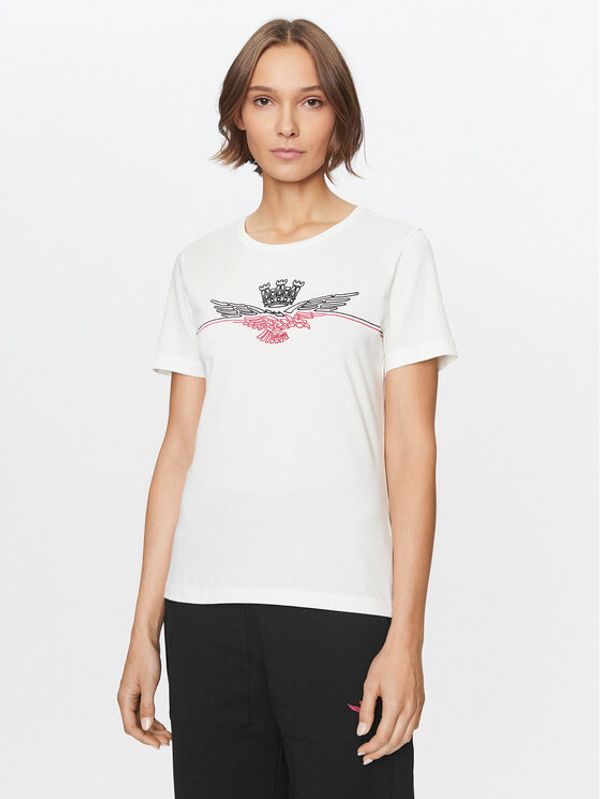 Aeronautica Militare Aeronautica Militare T-shirt 232TS2164DJ496 Bijela Regular Fit